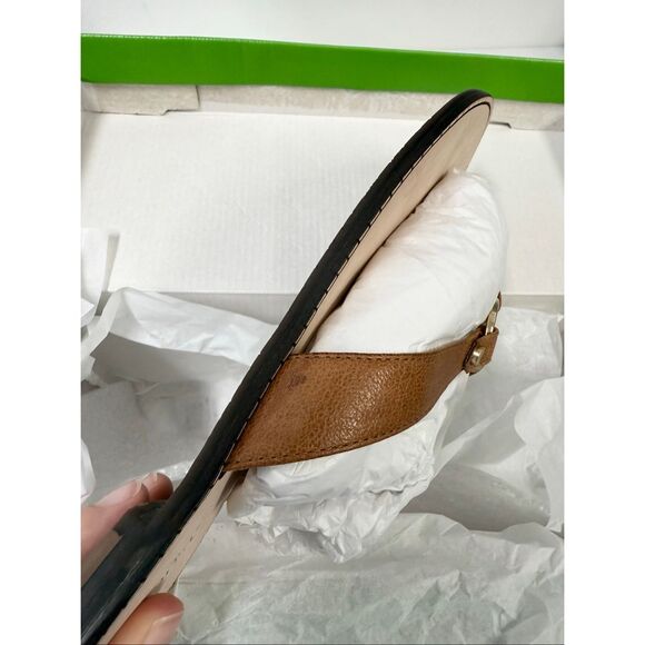 Lilly Pulitzer Phipps Thong Sandal Flip Flop Vachetta 9 - Picture 6 of 7